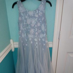 Teeze Me Periwinkle flower dress